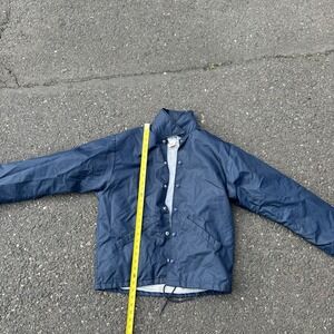 Vintage‎ Swingster Nylon Jacket IH Blue MADE IN USA Unlined Men's